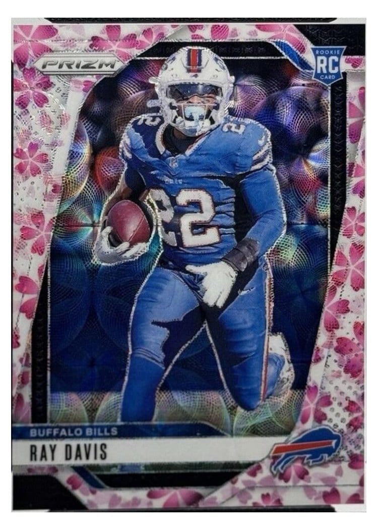 2024 Panini Prizm Base Set Ray Davis #382 card