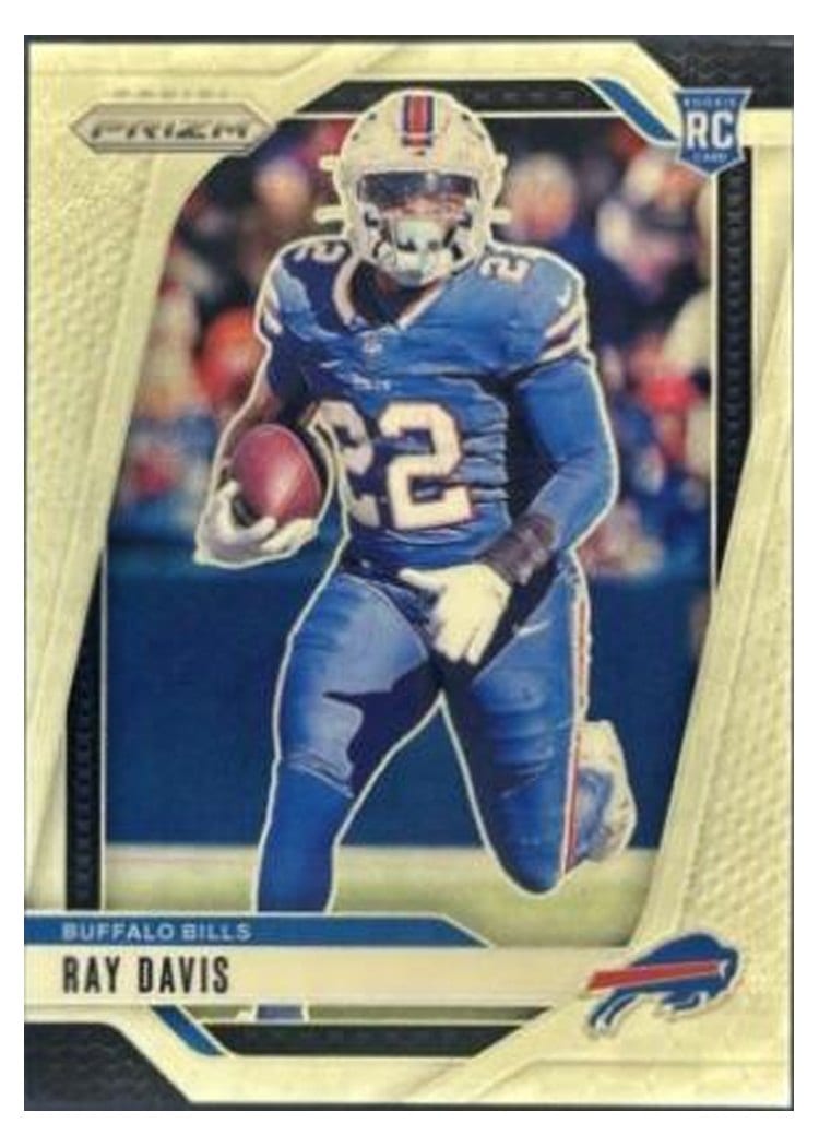 2024 Panini Prizm Base Set Ray Davis Gold Vinyl #382 card