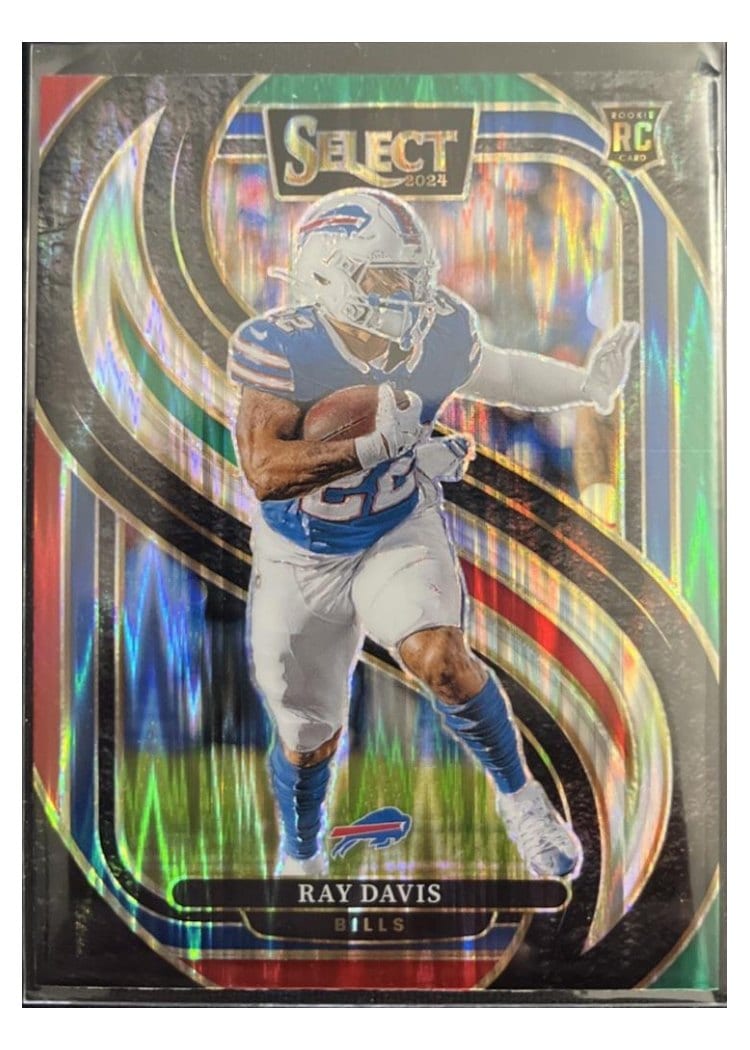 2024 Panini Select Base Set Ray Davis #189 card