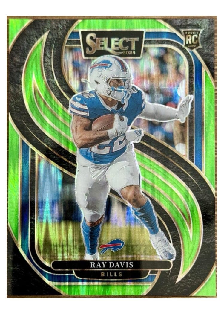 2024 Panini Select Base Set Ray Davis #189 card