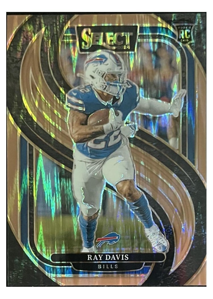 2024 Panini Select Base Set Ray Davis #189 card