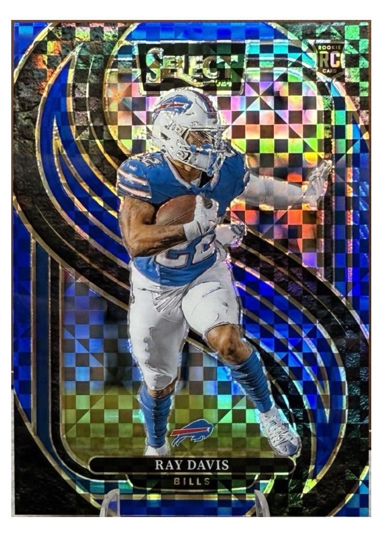 2024 Panini Select Base Set Ray Davis #189 card
