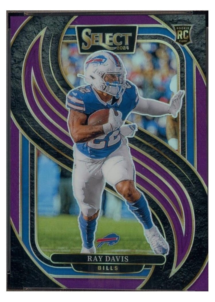 2024 Panini Select Base Set Ray Davis #189 card