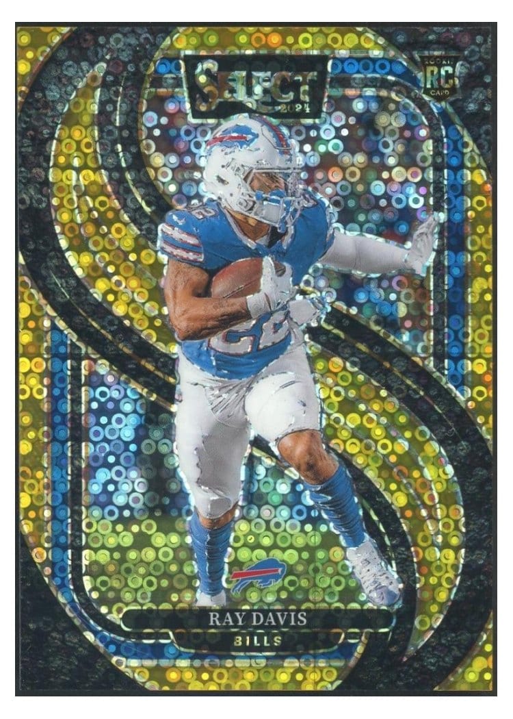 2024 Panini Select Base Set Ray Davis #189 card