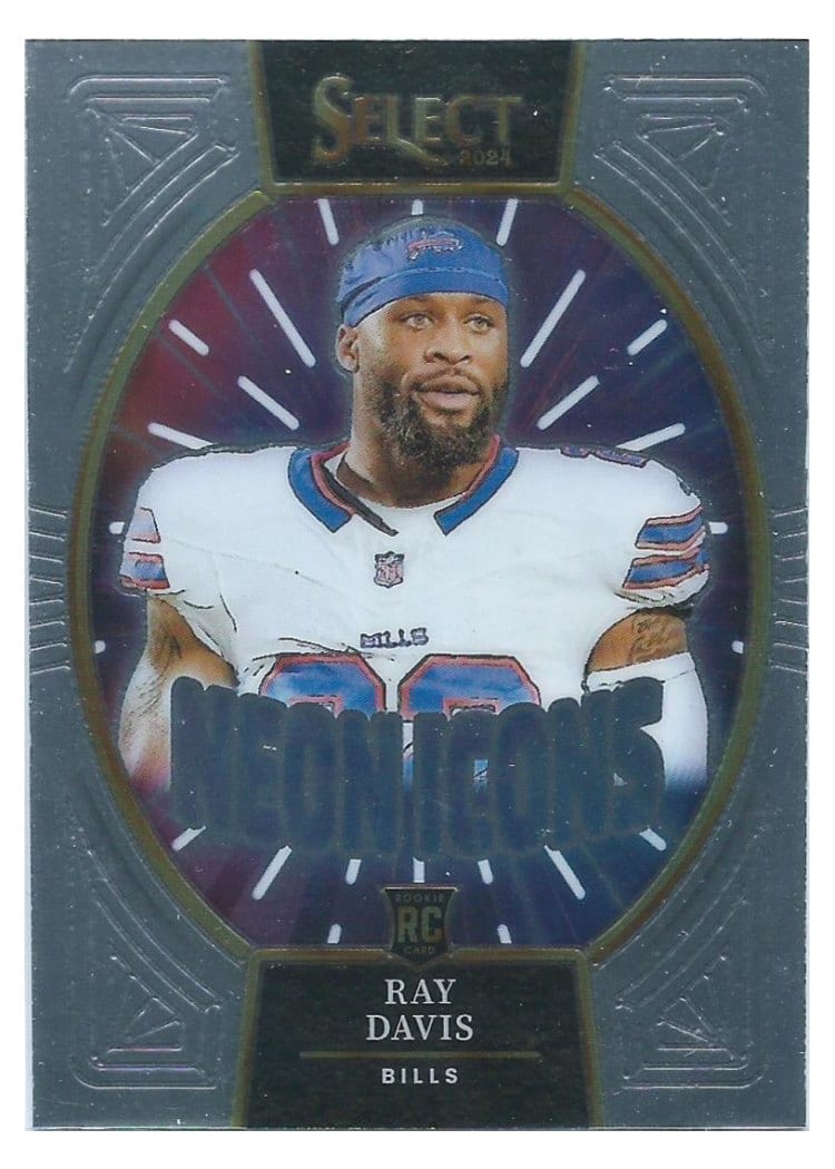 2024 Panini Select Neon Icons Ray Davis #19 card