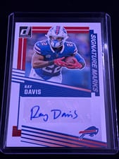 2025 Donruss Signature Marks Ray Davis #SM-RDS card