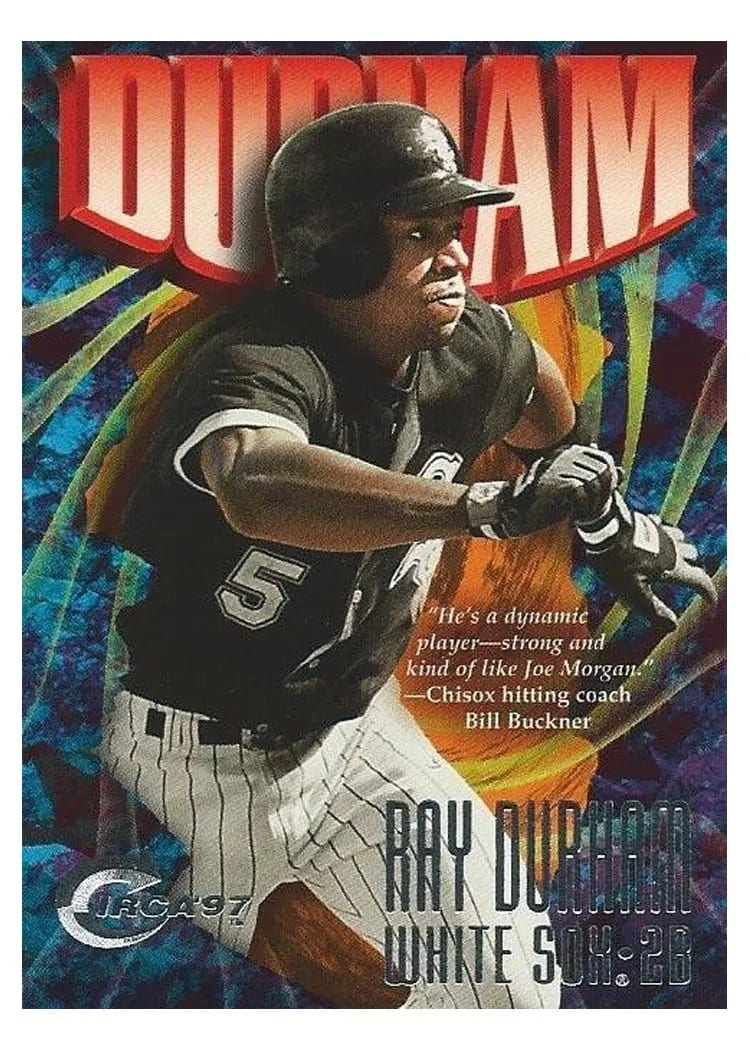 1997 Circa Ray Durham #2 card