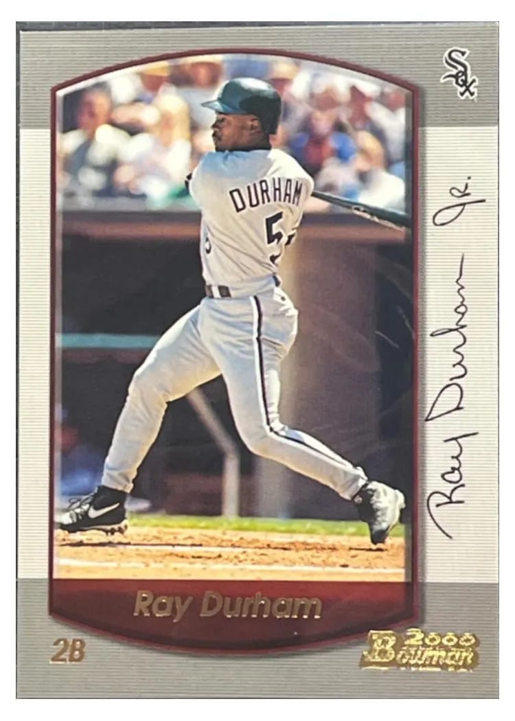 2000 Bowman Ray Durham #32 card