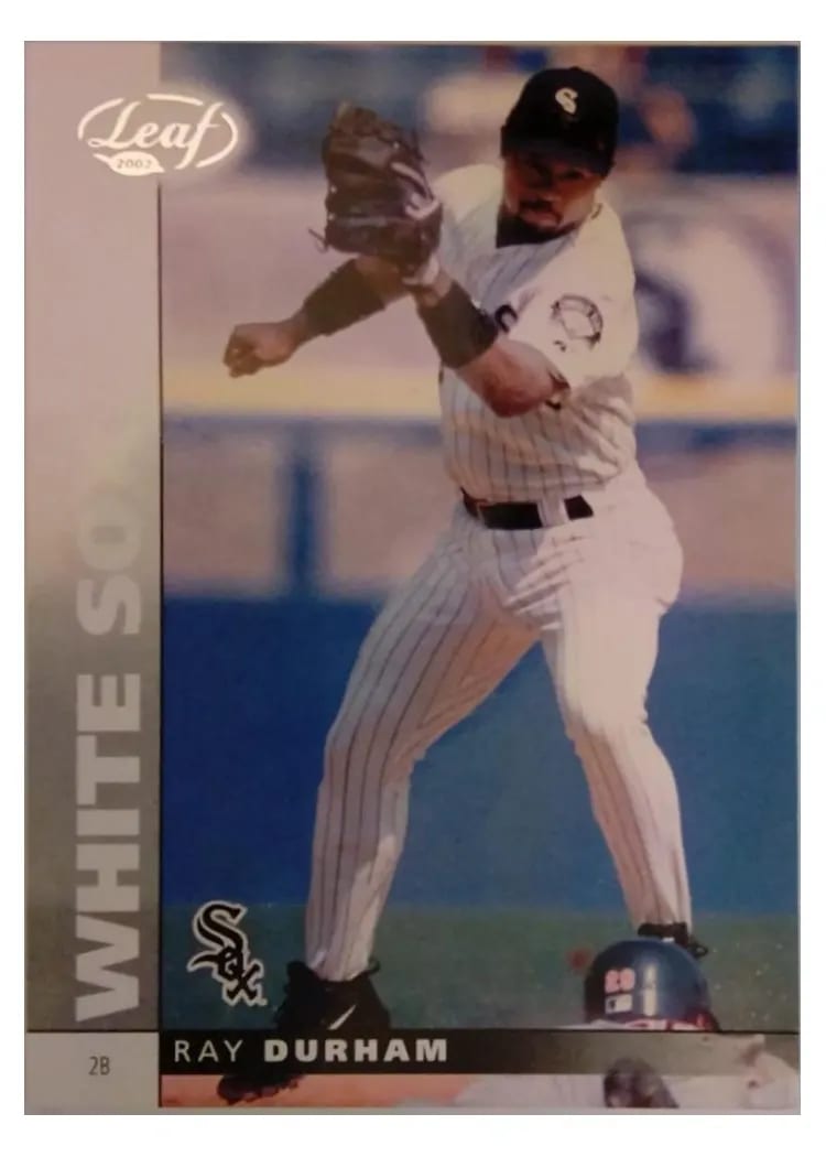 2002 Leaf Ray Durham #107 card