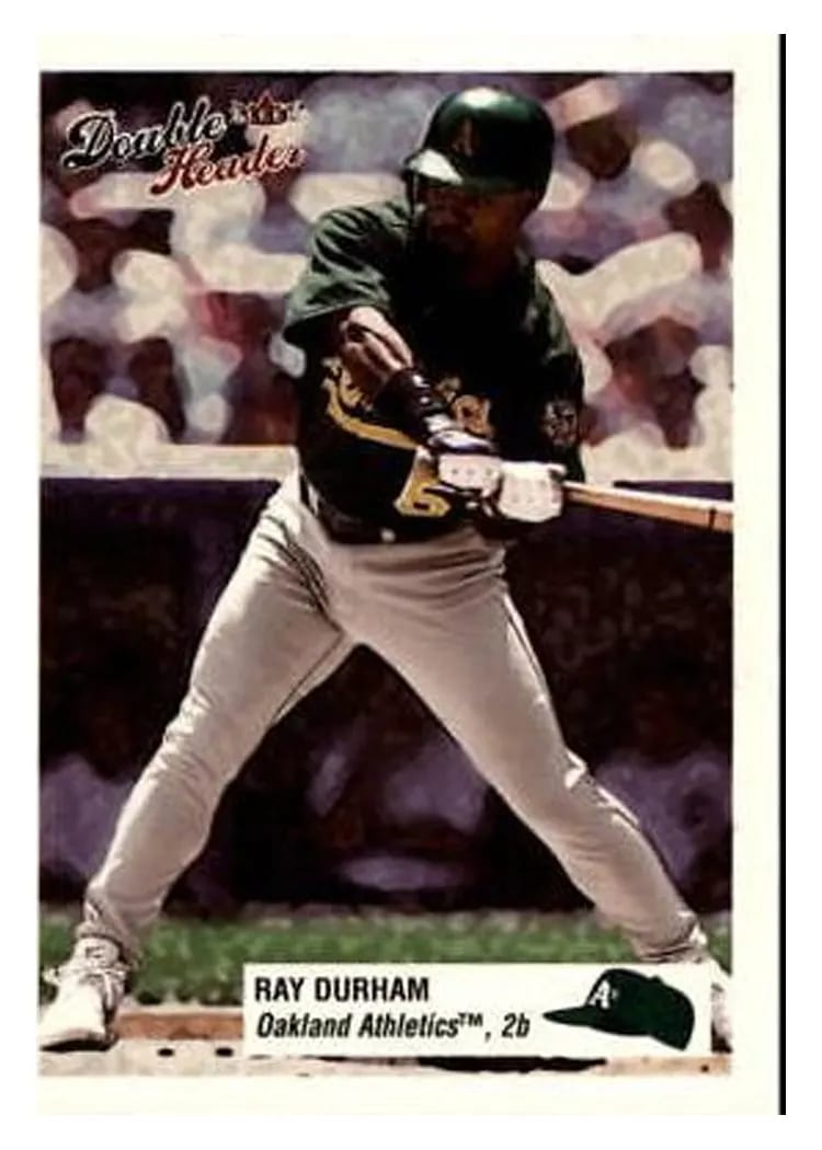 2003 Fleer Double Header Ray Durham #55 card