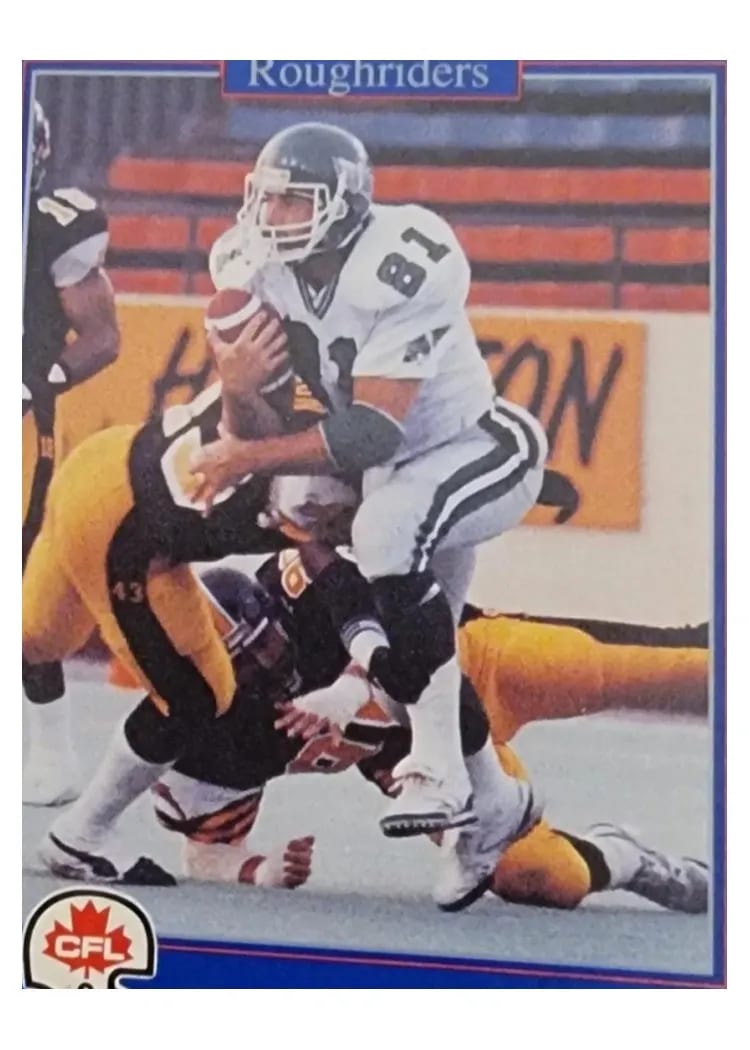 1991 Jogo CFL Ray Elgaard #131 card