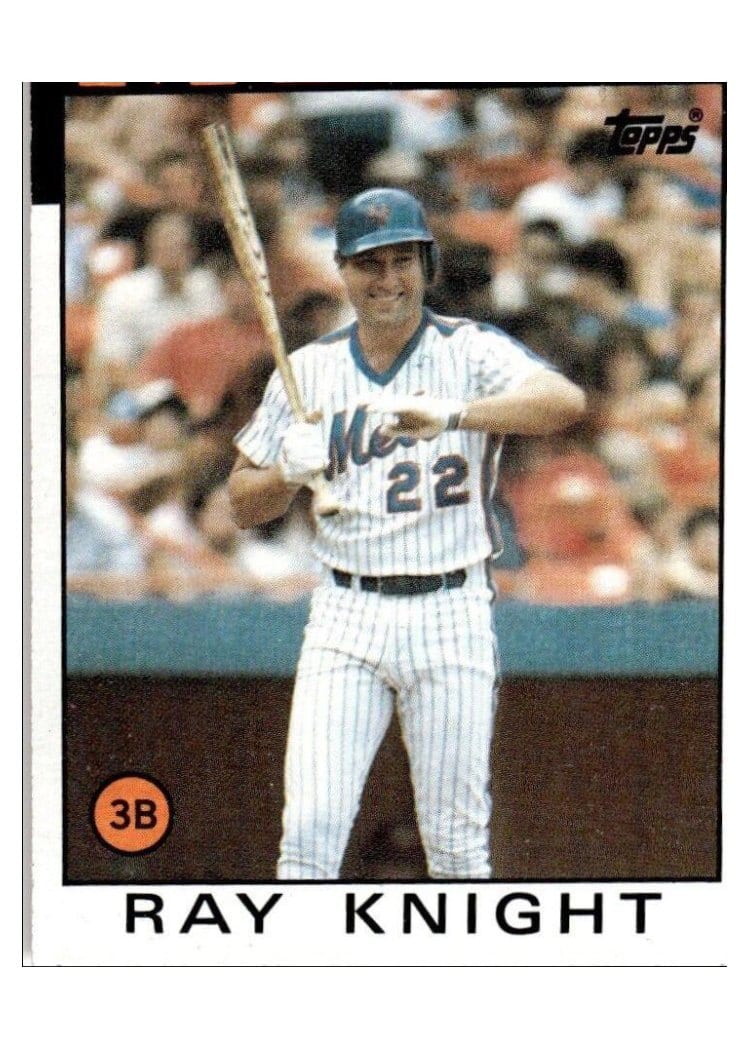 1986 Topps Ray Knight #27 card