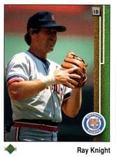 1989 Upper Deck Ray Knight #259 card