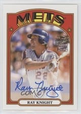 2022 Topps Archives Fan Favorite Autographs Ray Knight #72FF-RK card