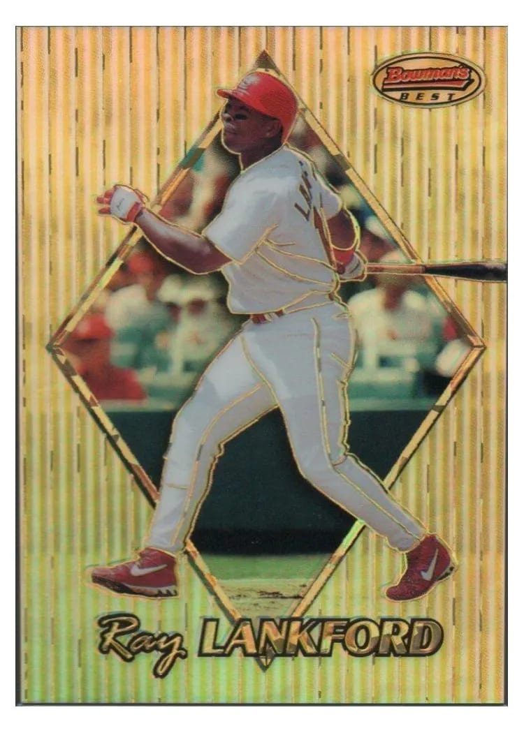 1999 Bowman's Best Ray Lankford #45 card