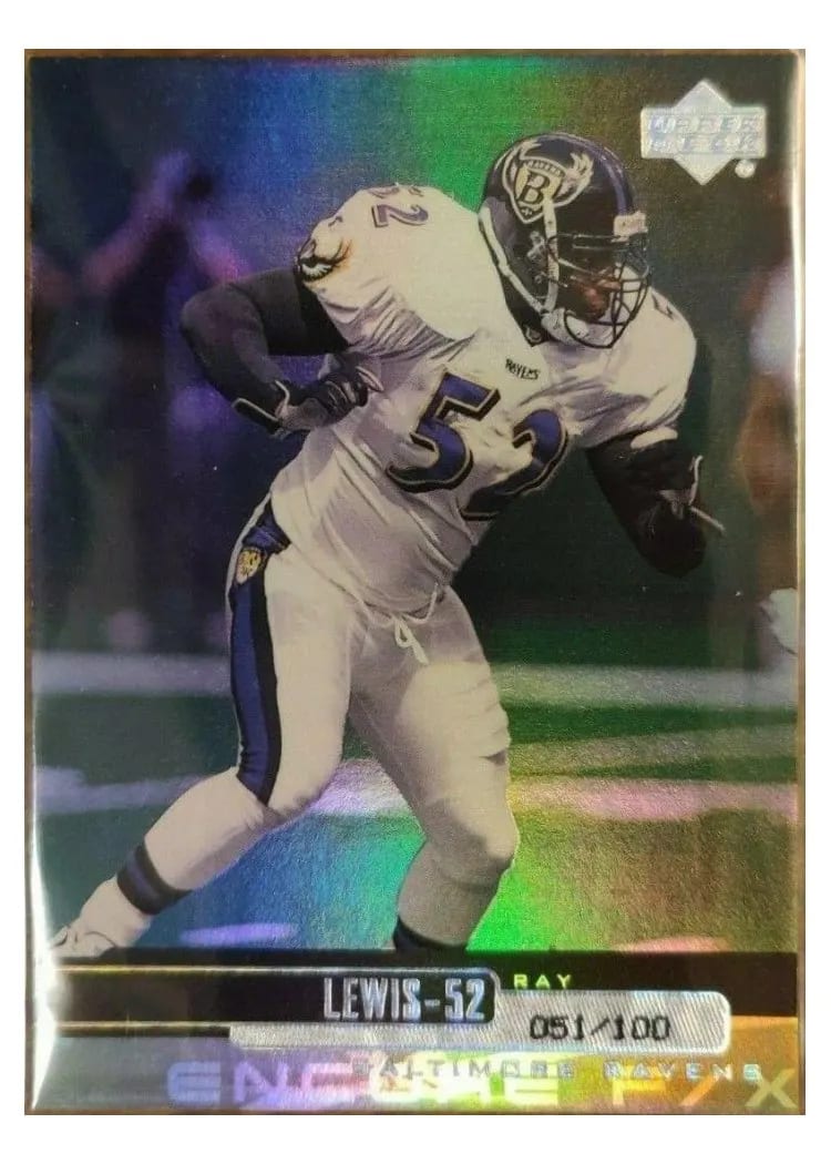 1999 Upper Deck Encore Ray Lewis #15 card