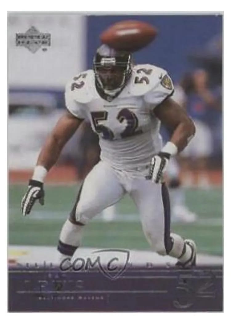 2001 Upper Deck Legends Ray Lewis #3 card