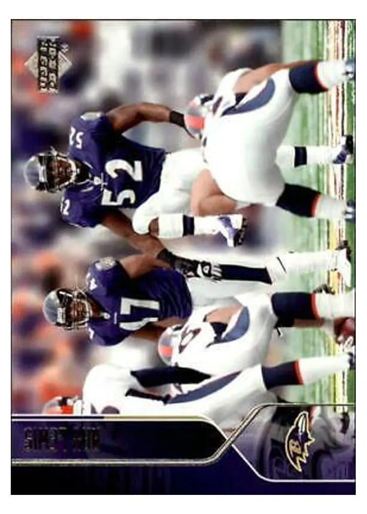 2004 Upper Deck Ray Lewis #17 card