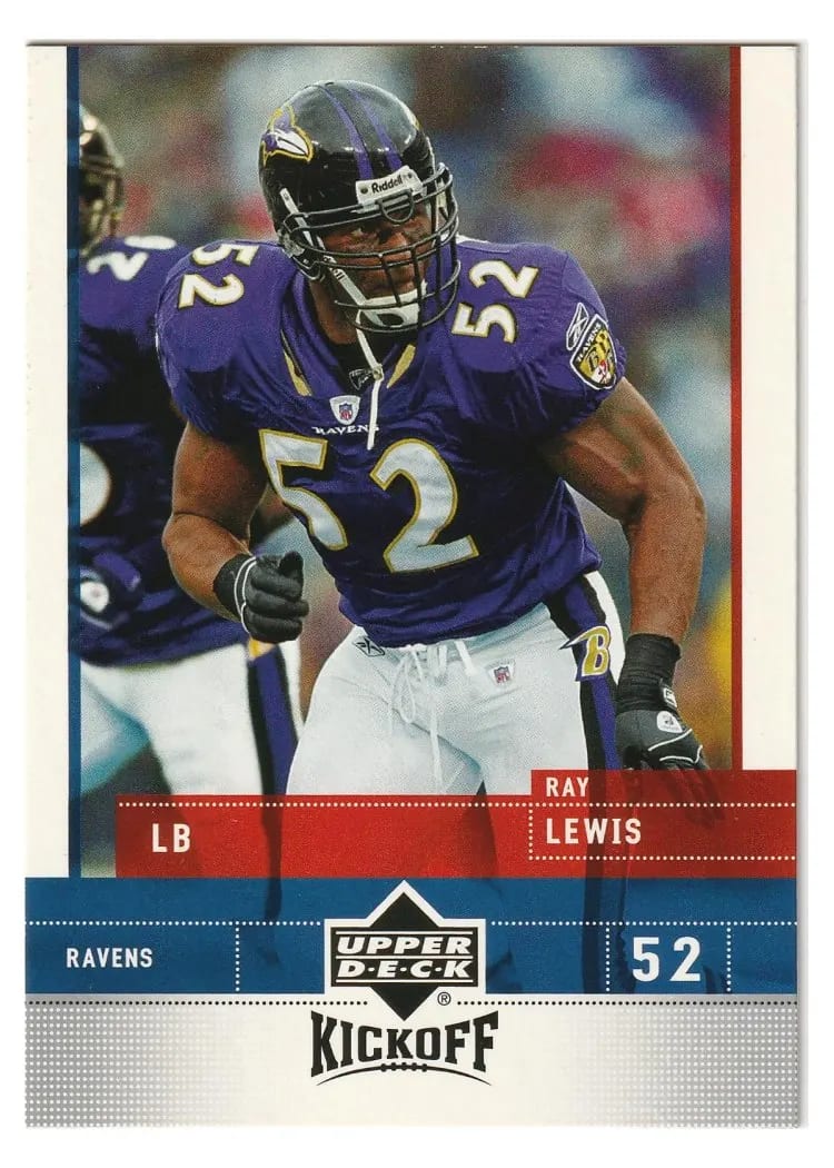 2005 Upper Deck Kickoff Ray Lewis #7 card