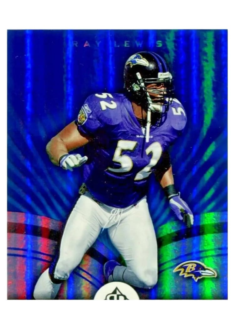 2005 Upper Deck Reflections Ray Lewis #7 card