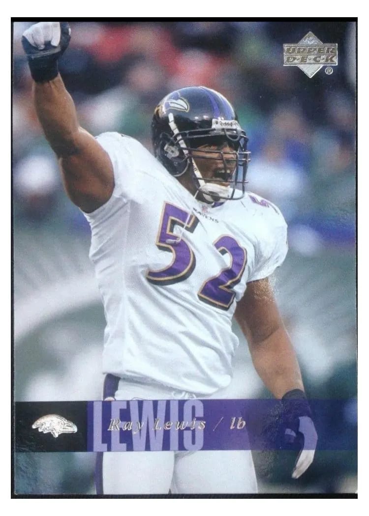 2006 Upper Deck Ray Lewis #17 card