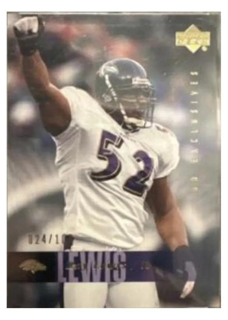 2006 Upper Deck Ray Lewis #17 card