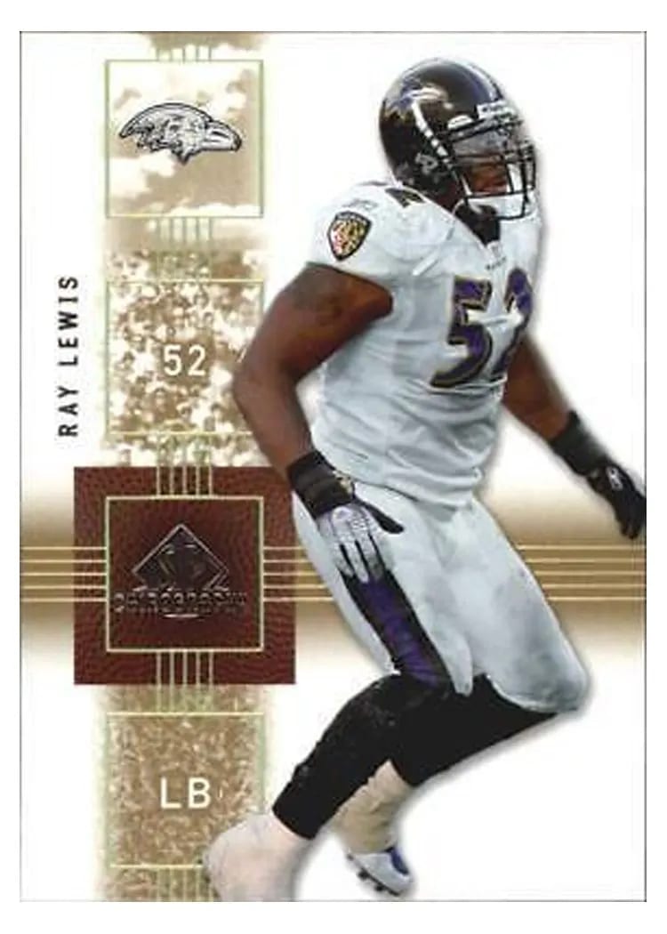2007 SP Chirography Ray Lewis #7 card
