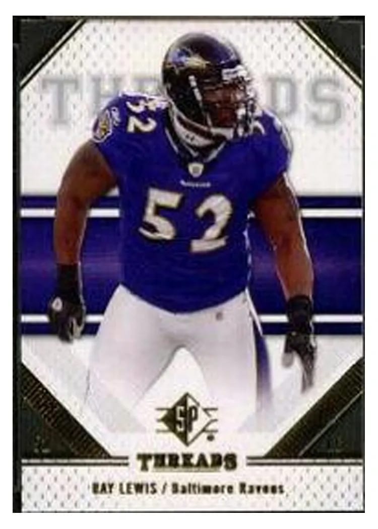 2009 SP Threads Ray Lewis #79 card