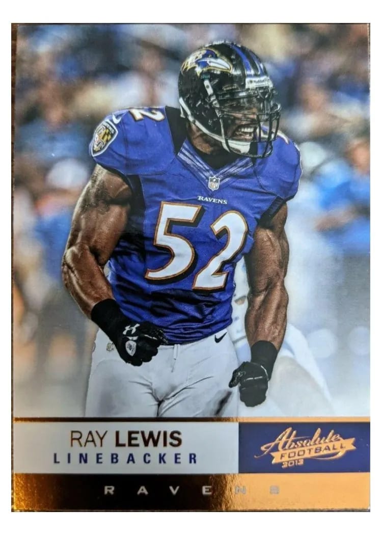 2012 Panini Absolute Ray Lewis #7 card