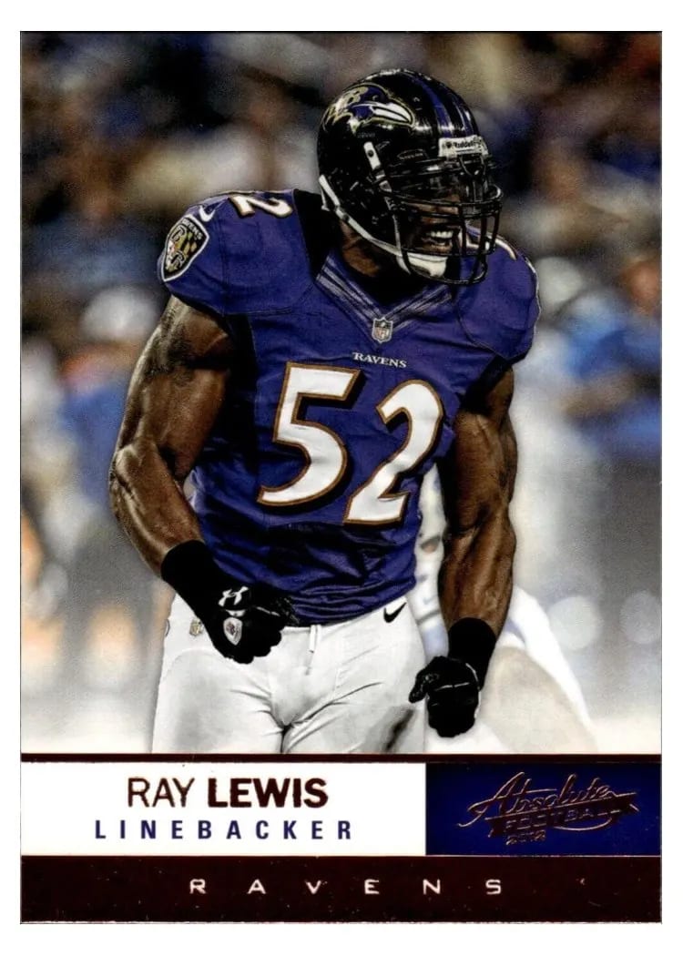 2012 Panini Absolute Ray Lewis Retail #7 card