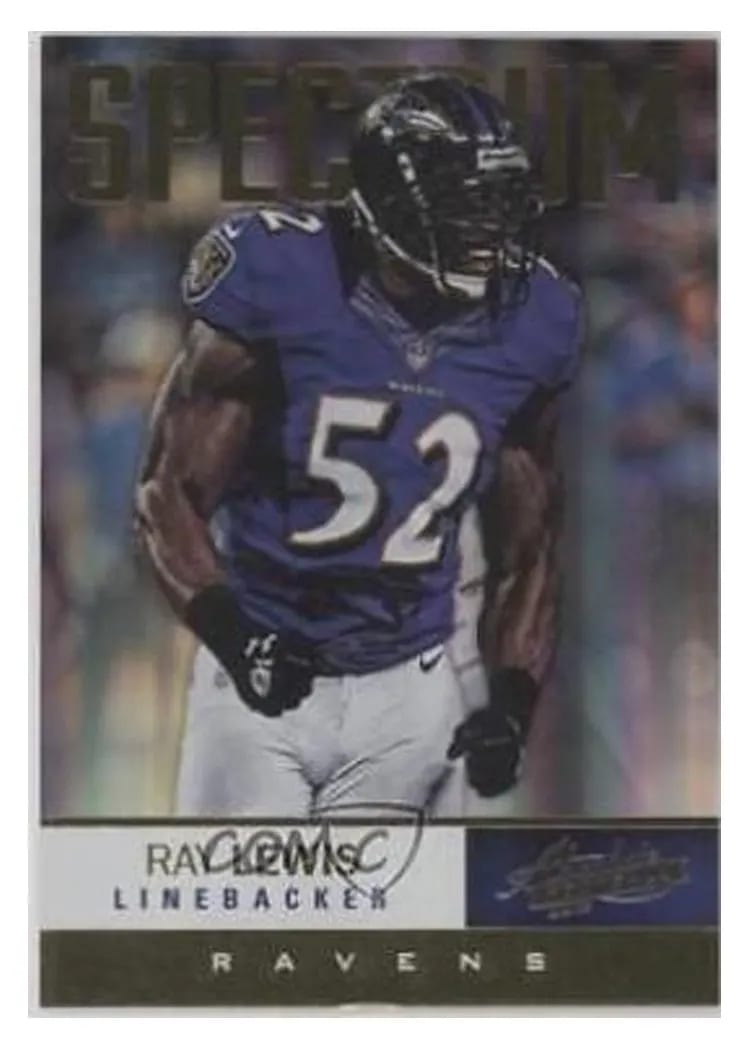 2012 Panini Absolute Ray Lewis #7 card