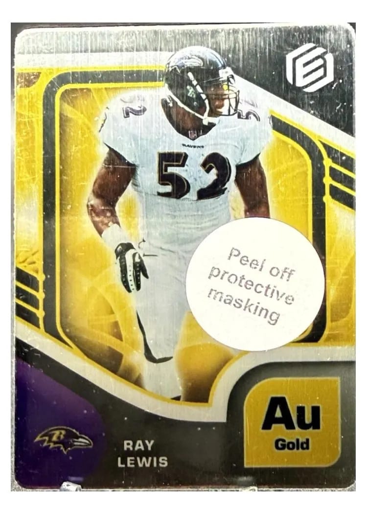 2021 Panini Elements Ray Lewis #49 card