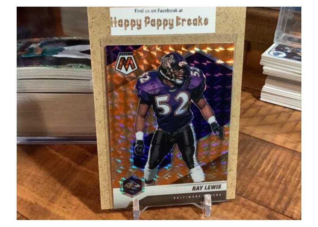 2021 Panini Mosaic Base Set Ray Lewis #21 card