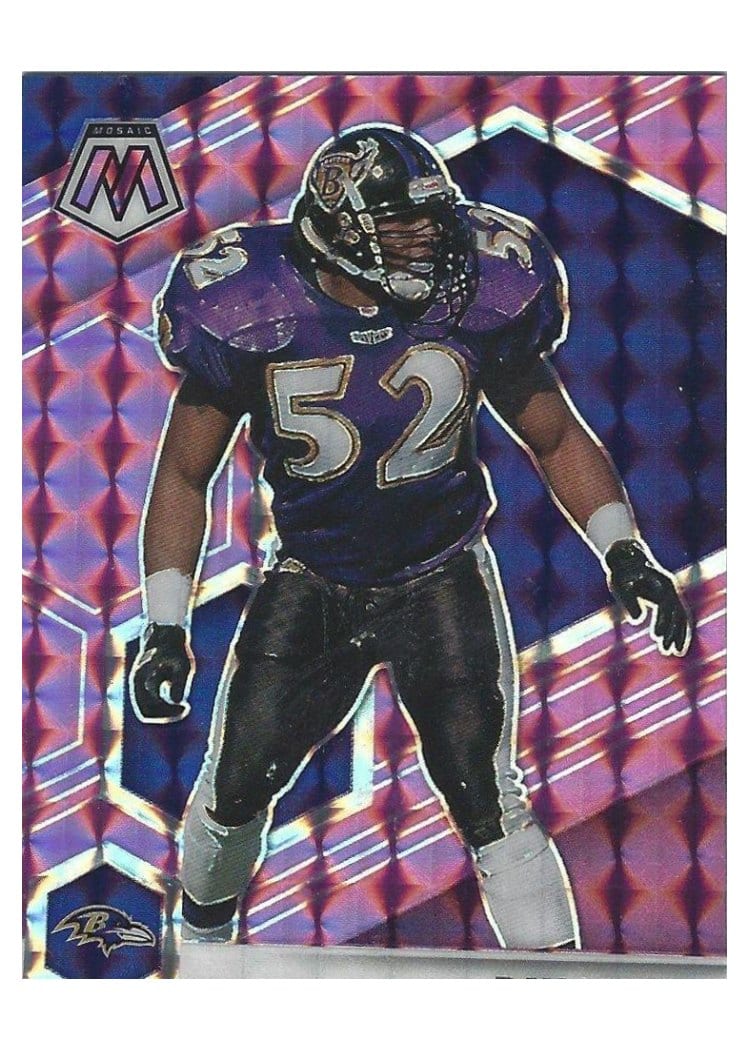 2021 Panini Mosaic Base Set Ray Lewis #21 card
