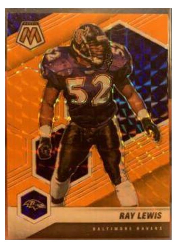 2021 Panini Mosaic Base Set Ray Lewis #21 card