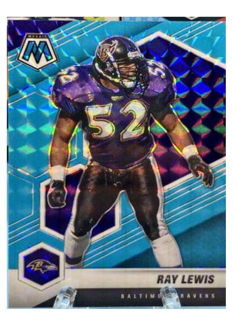 2021 Panini Mosaic Base Set Ray Lewis #21 card