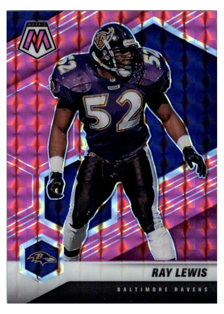 2021 Panini Mosaic Base Set Ray Lewis #21 card