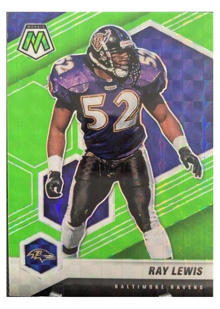 2021 Panini Mosaic Base Set Ray Lewis #21 card