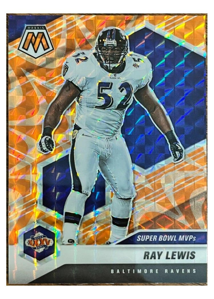 2021 Panini Mosaic Base Set Ray Lewis #290 card