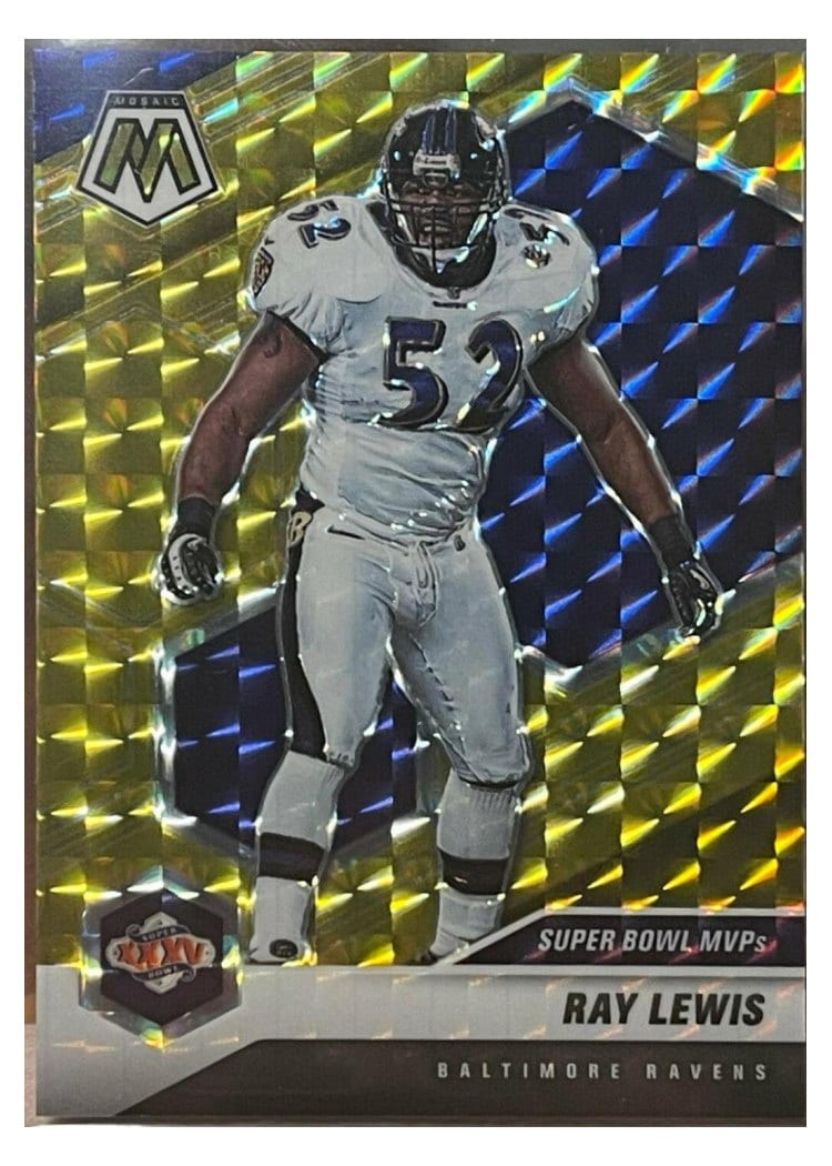 2021 Panini Mosaic Base Set Ray Lewis #290 card