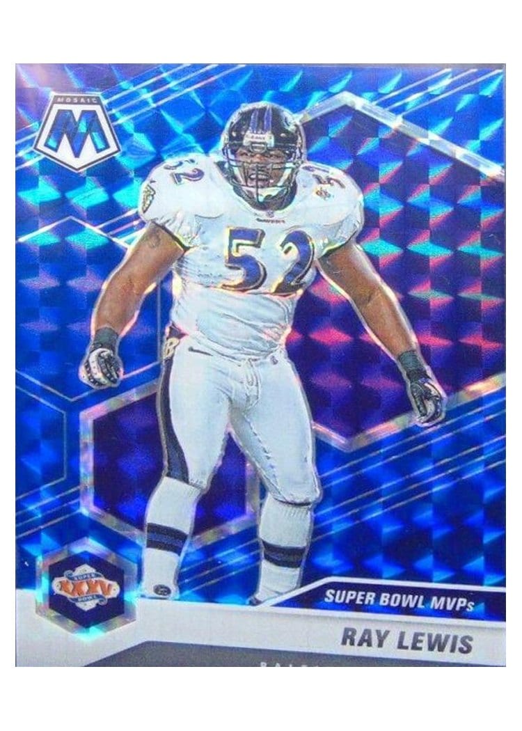 2021 Panini Mosaic Base Set Ray Lewis #290 card