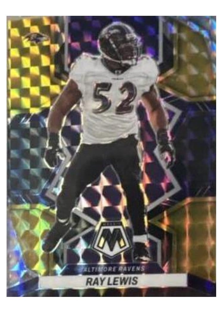 2022 Panini Mosaic Base Set Ray Lewis #19 card