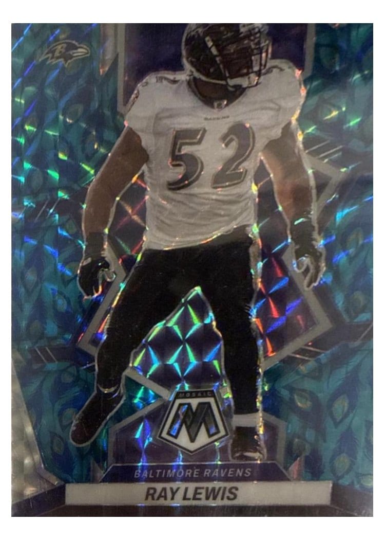 2022 Panini Mosaic Base Set Ray Lewis #19 card