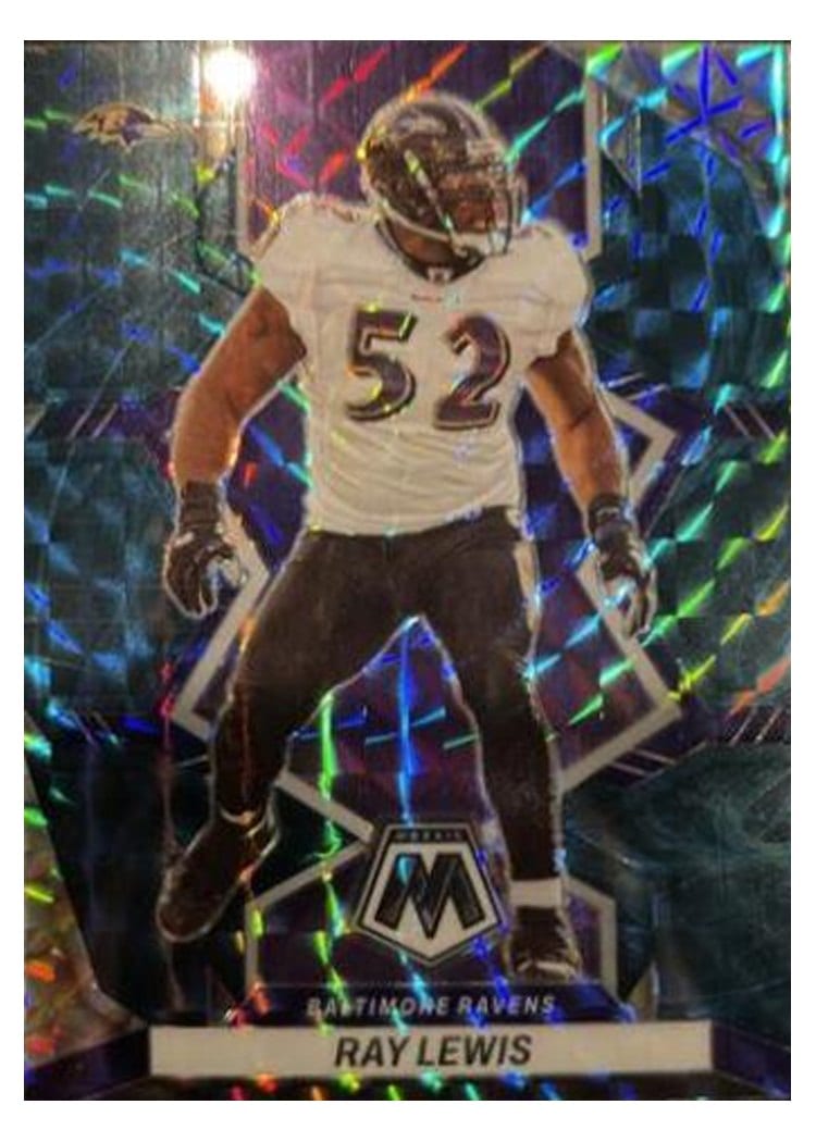 2022 Panini Mosaic Base Set Ray Lewis #19 card