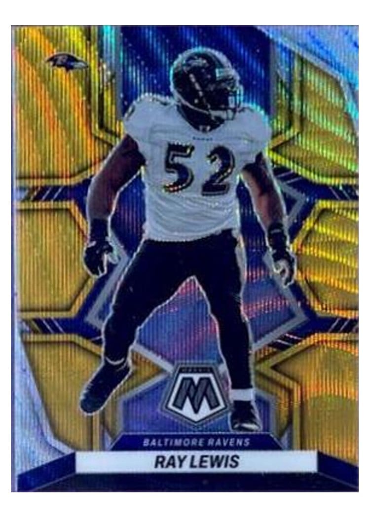2022 Panini Mosaic Base Set Ray Lewis #19 card
