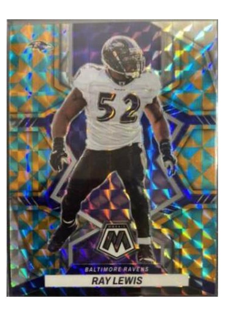 2022 Panini Mosaic Base Set Ray Lewis #19 card