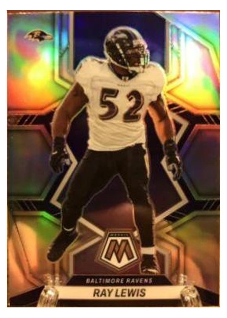 2022 Panini Mosaic Base Set Ray Lewis Silver #19 card
