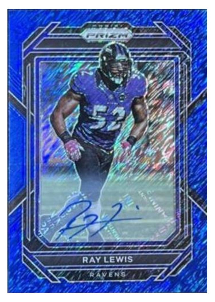 2022 Panini Prizm Base Set Ray Lewis #27 card
