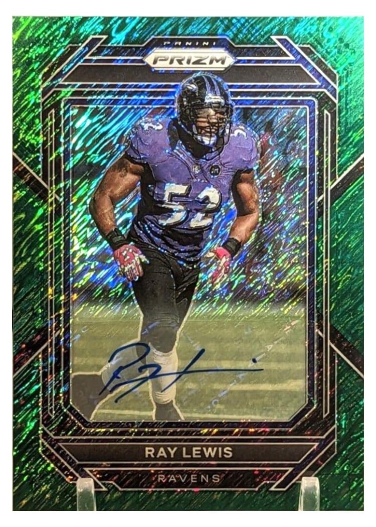 2022 Panini Prizm Base Set Ray Lewis #27 card