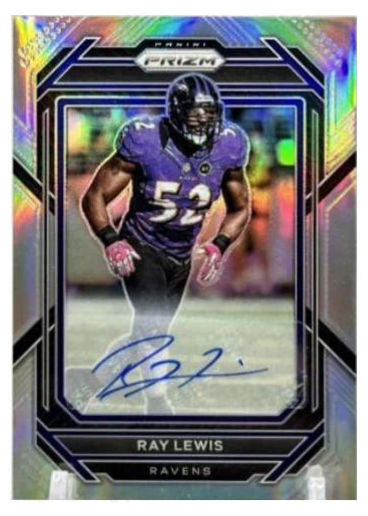 2022 Panini Prizm Base Set Ray Lewis #27 card